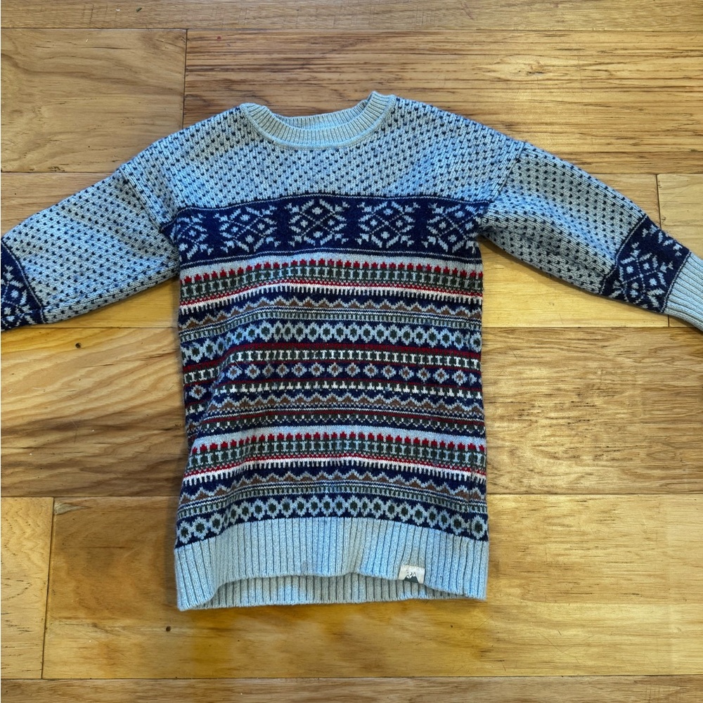 Hanna Anderson warm organic winter sweater dress